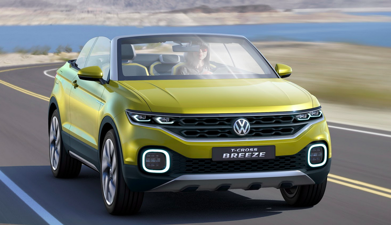 Illustration for article titled The Volkswagen T-Cross Breeze Concept Could Own The Lucrative Convertible SUV Market
